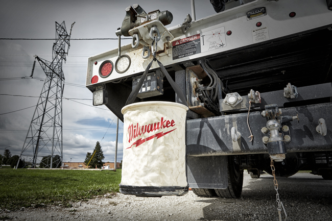 Milwaukee 75 lb Canvas Utility Bucket from Columbia Safety