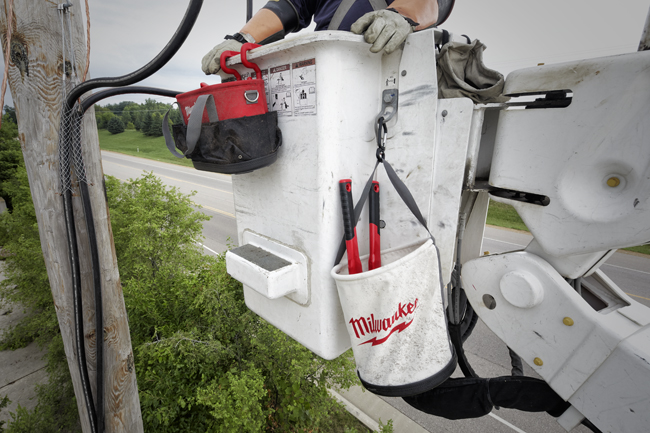 Milwaukee 75 lb Canvas Utility Bucket from Columbia Safety