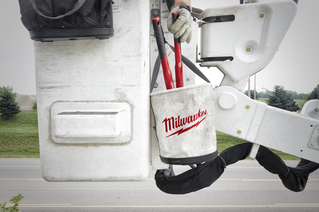 Milwaukee 75 lb Canvas Utility Bucket from Columbia Safety