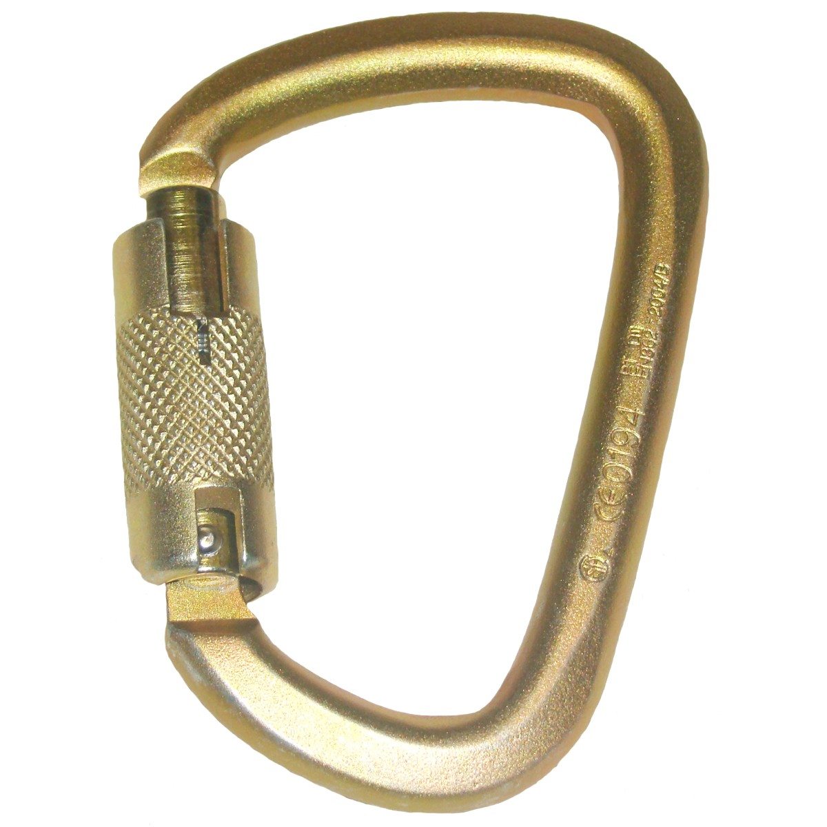 Buckingham Steel Triple Action Carabiner from Columbia Safety