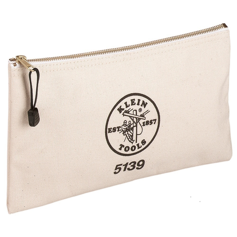 Klein Tools 5139 Canvas Zipper Bag from Columbia Safety
