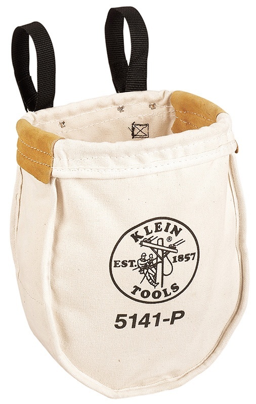 Klein Tools 5141P Large Canvas Utility Bag with Inside Pocket from Columbia Safety