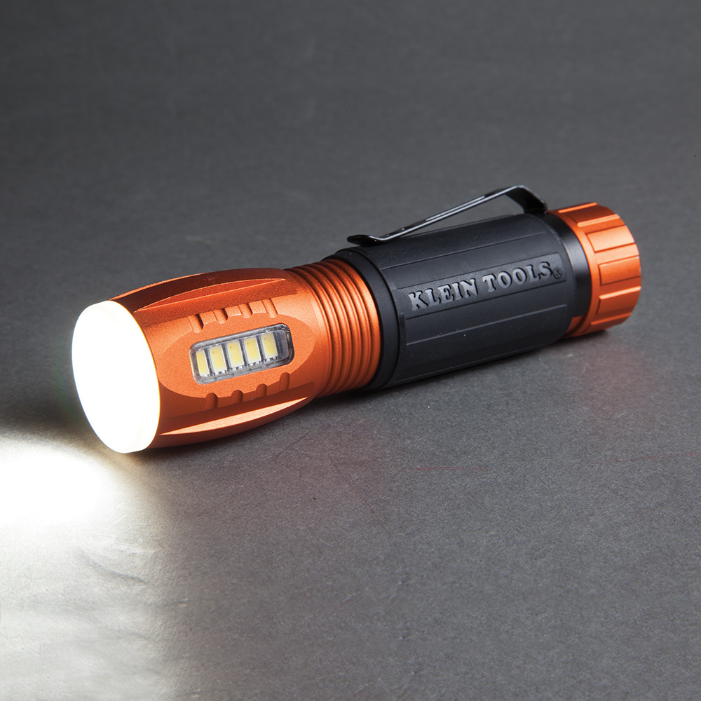 Klein Tools LED Flashlight with Work Light from Columbia Safety