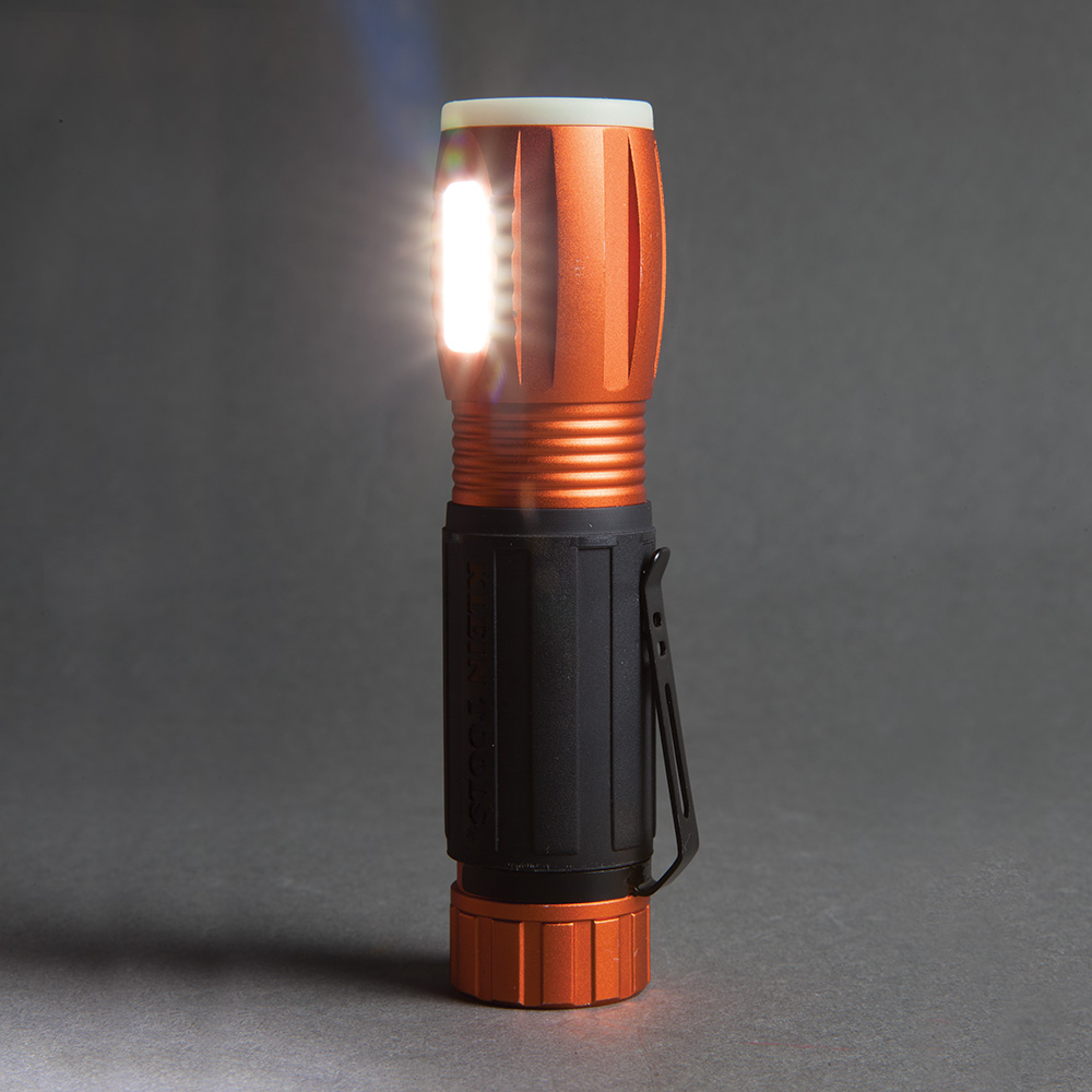 Klein Tools LED Flashlight with Work Light from Columbia Safety