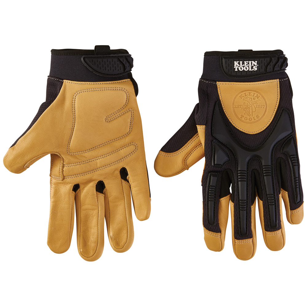Klein Tools Leather Work Gloves from Columbia Safety