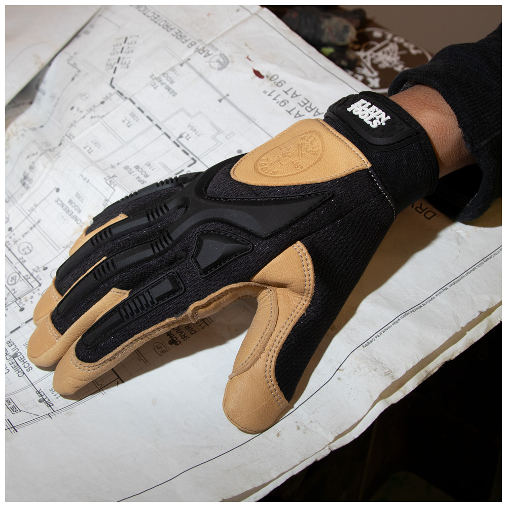 Klein Tools Leather Work Gloves from Columbia Safety