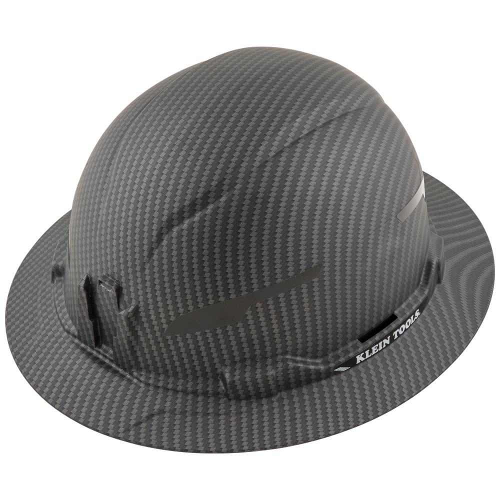 Klein Tools KARBN Non-Vented Class E Full Brim Hard Hat from Columbia Safety