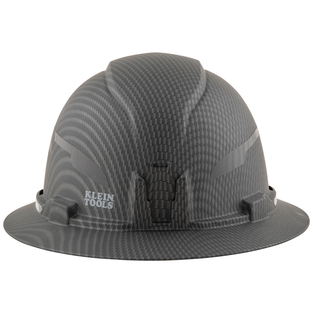 Klein Tools KARBN Non-Vented Class E Full Brim Hard Hat from Columbia Safety