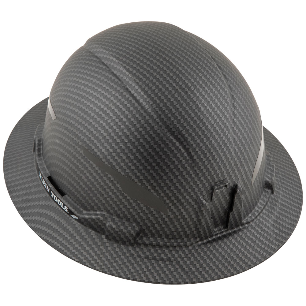Klein Tools KARBN Non-Vented Class E Full Brim Hard Hat from Columbia Safety