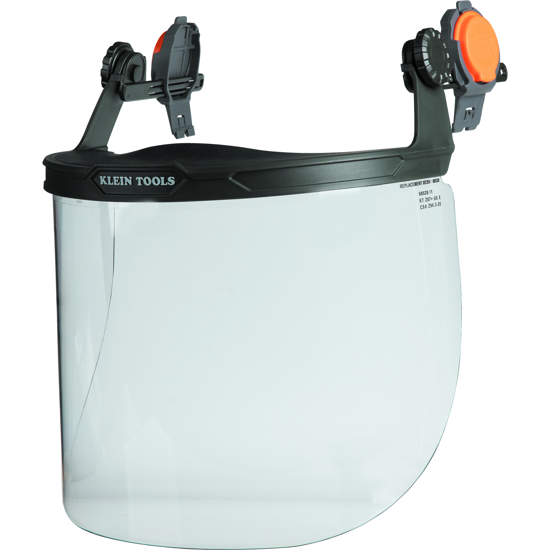Klein Tools Face Shield for Full Brim Hard Hat from Columbia Safety