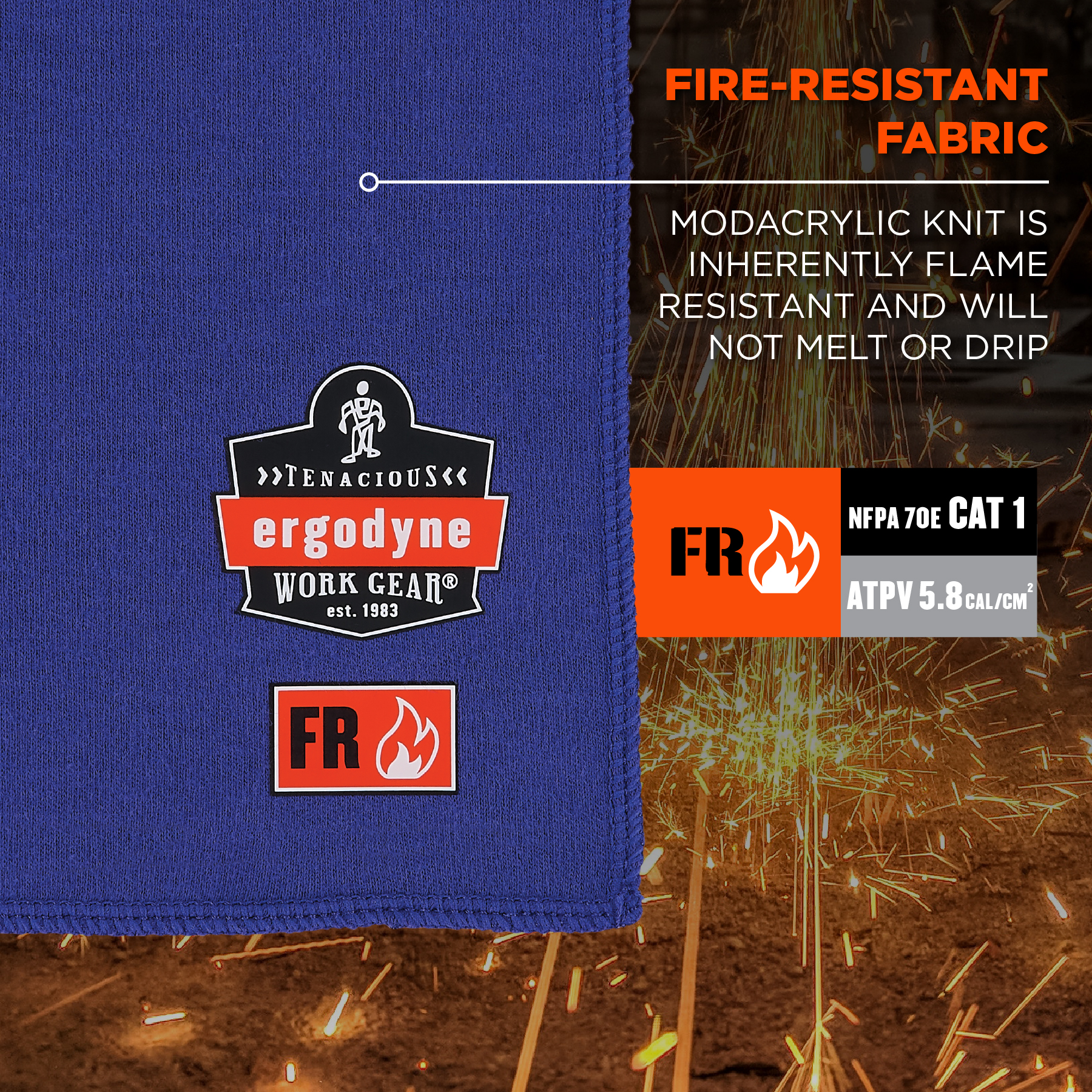 Ergodyne Chill-Its FR Cooling Towel from Columbia Safety