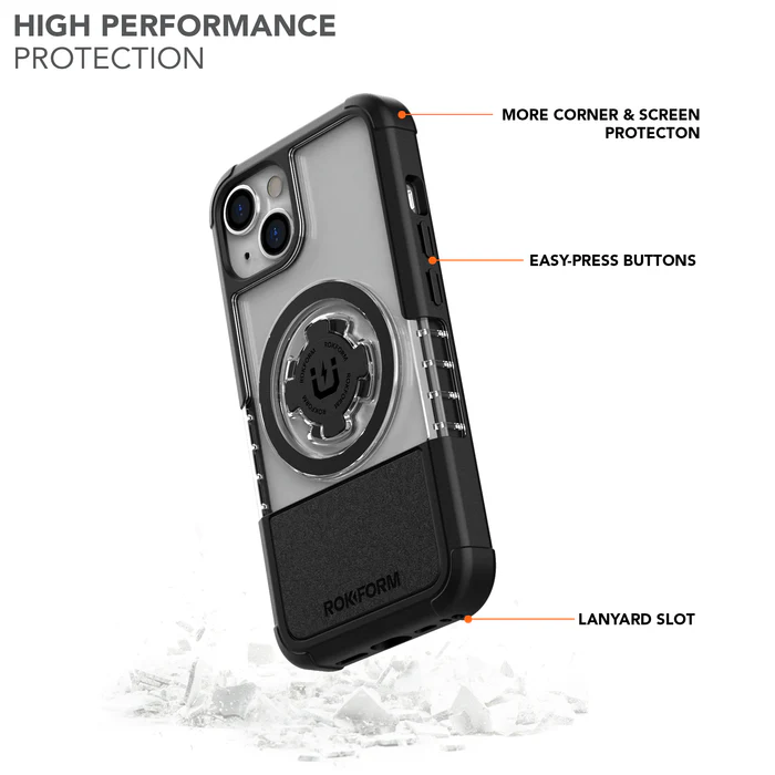 Rokform Iphone 14 Crystal Case from Columbia Safety