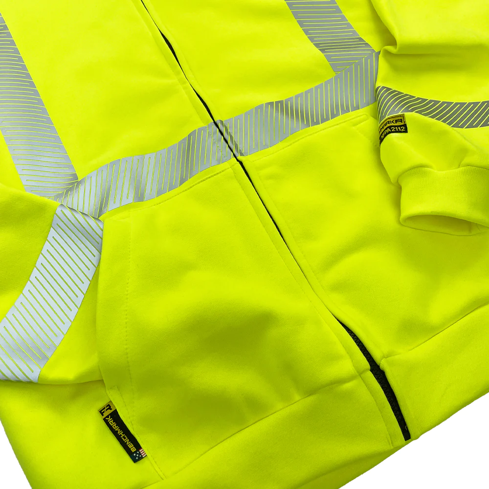 Benchmark Amarillo Flame Resistant Hi-Visibility Hoodie from Columbia Safety