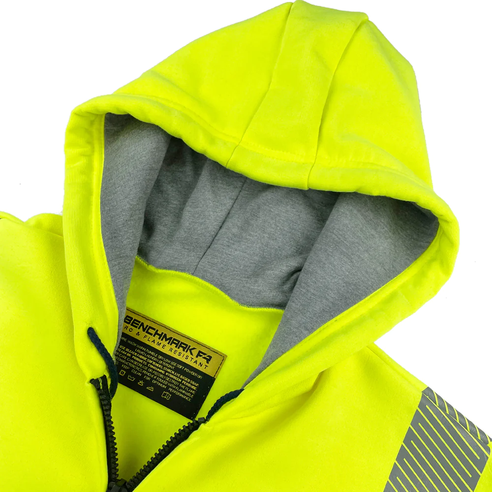 Benchmark Amarillo Flame Resistant Hi-Visibility Hoodie from Columbia Safety