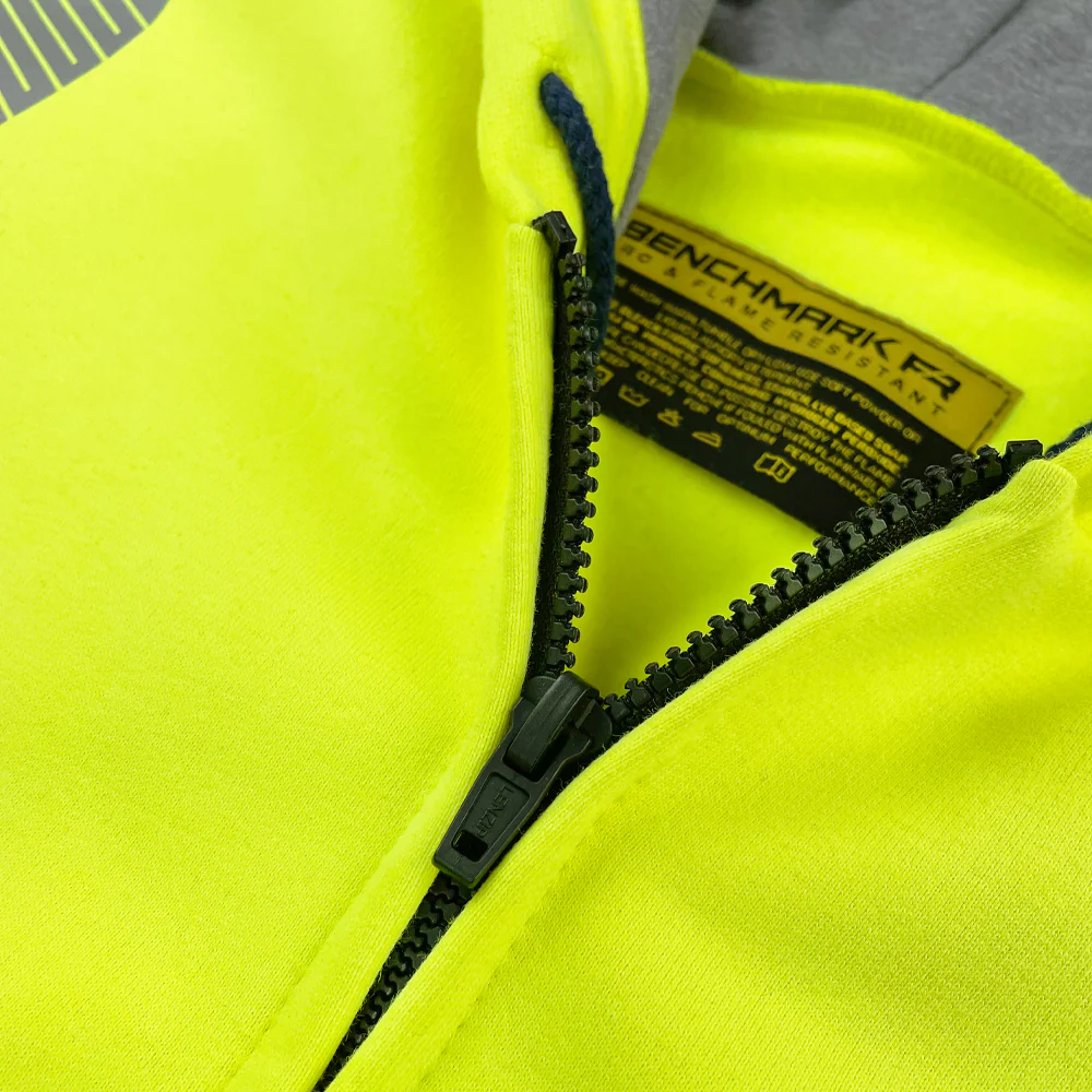 Benchmark Amarillo Flame Resistant Hi-Visibility Hoodie from Columbia Safety