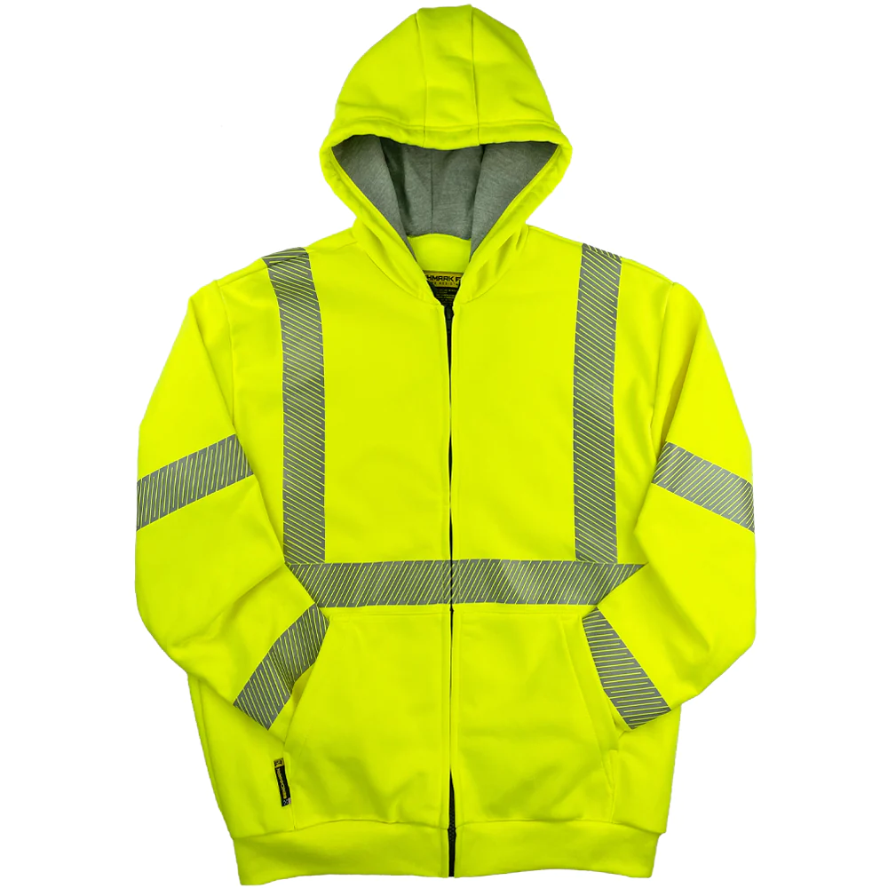 Benchmark Amarillo Flame Resistant Hi-Visibility Hoodie from Columbia Safety