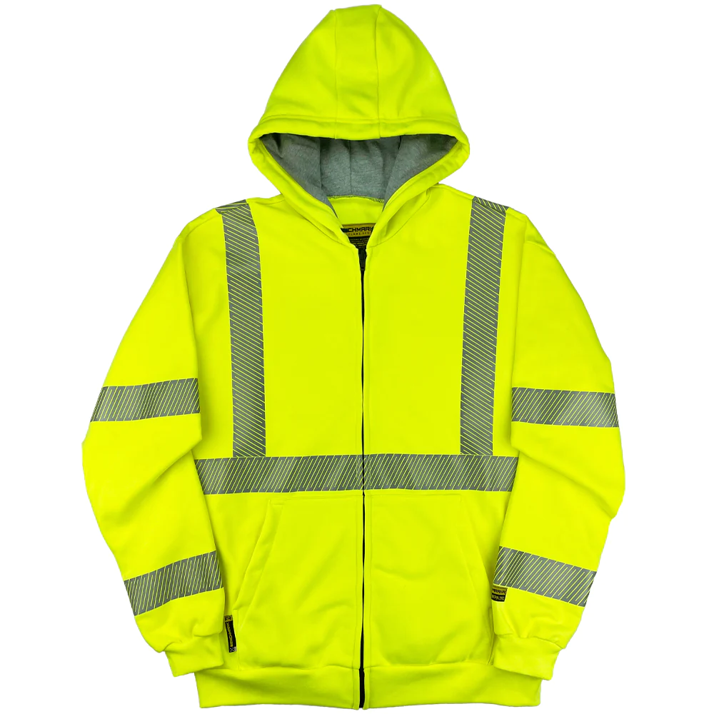 Benchmark Amarillo Flame Resistant Hi-Visibility Hoodie from Columbia Safety