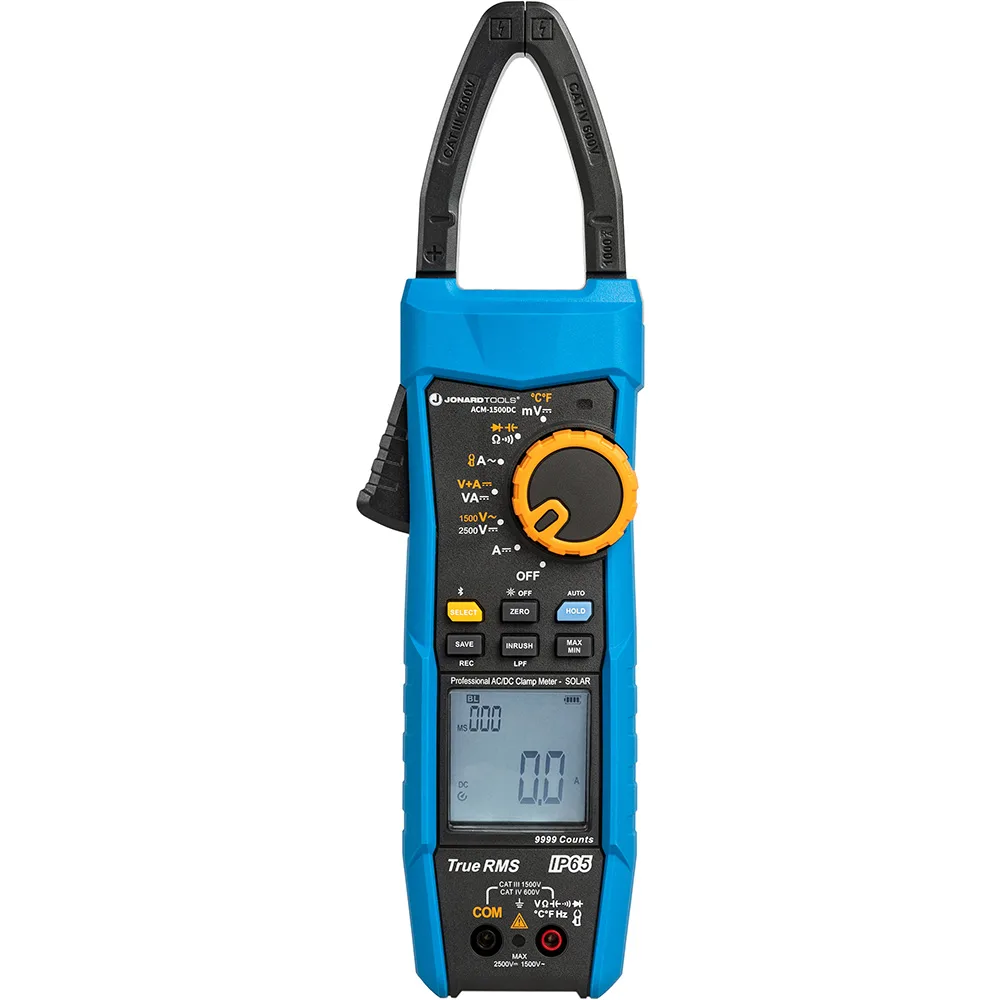 Jonard Solar+ Clamp Meter CAT III 1500 V from Columbia Safety