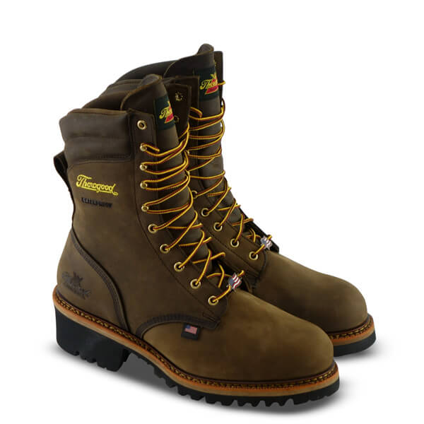 Thorogood Men's Logger 9 Inch Studhorse Waterproof Work Boots with Steel Toe  from Columbia Safety