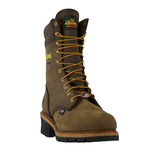 Thorogood Men's Logger 9 Inch Studhorse Waterproof Work Boots with Steel Toe  from Columbia Safety