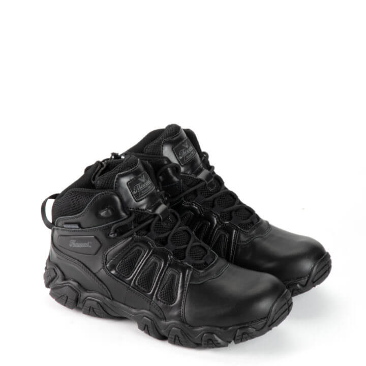 Thorogood Crosstrex Polishable Toe Side Zip BBP Waterproof Work Boots from Columbia Safety