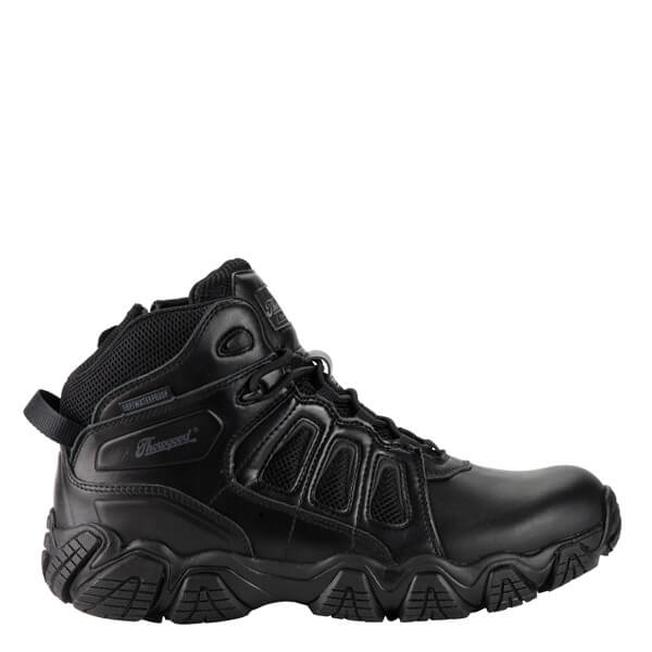 Thorogood Crosstrex Polishable Toe Side Zip BBP Waterproof Work Boots from Columbia Safety