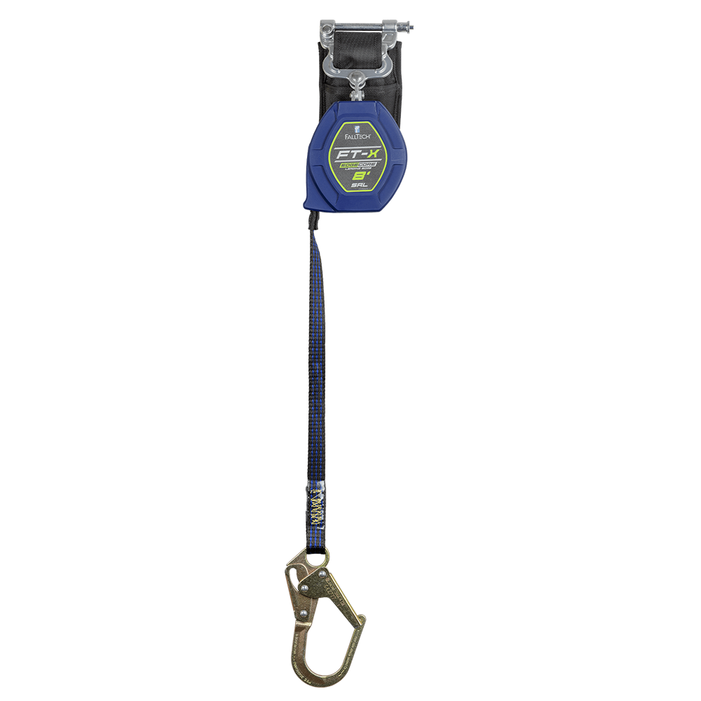 FallTech FT-X EdgeCore 8 Foot Class 2 Leading Edge Personal SRL from Columbia Safety