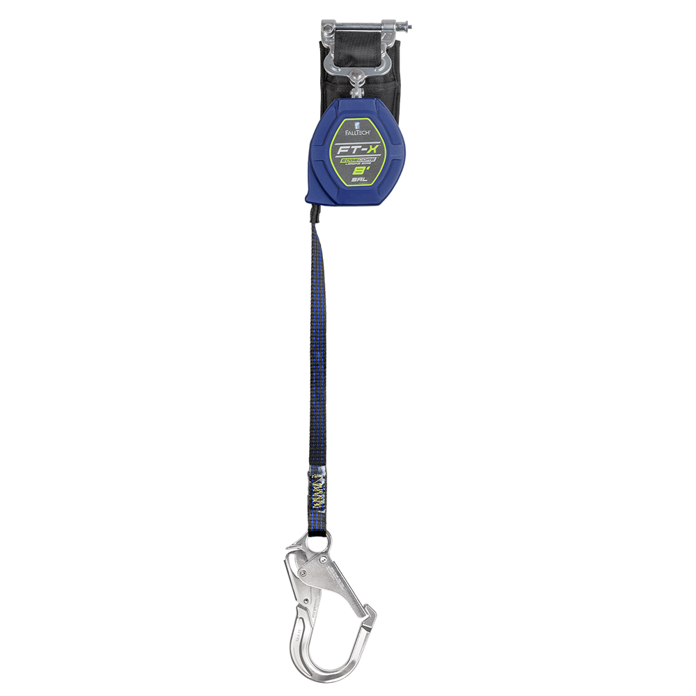 FallTech FT-X EdgeCore 8 Foot Class 2 Leading Edge Personal SRL from Columbia Safety