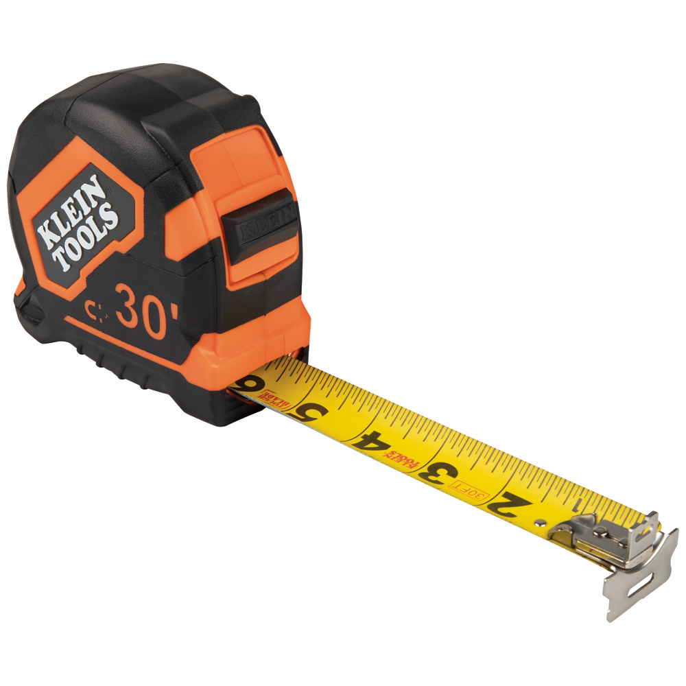 Klein Tools 30-Foot Magnetic Double-Hook Tape Measure from Columbia Safety
