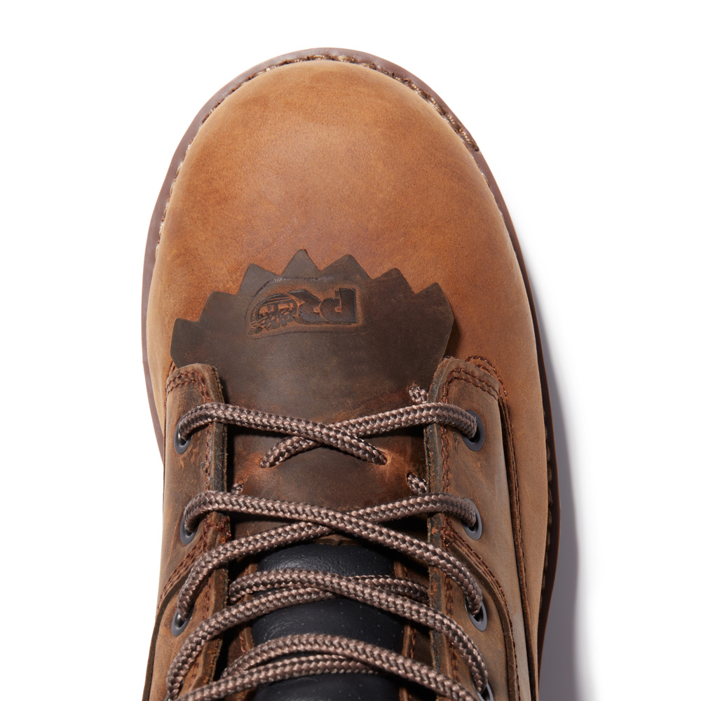 Timberland PRO Men's Evergreen Logger Composite Toe Waterproof Work Boots from Columbia Safety