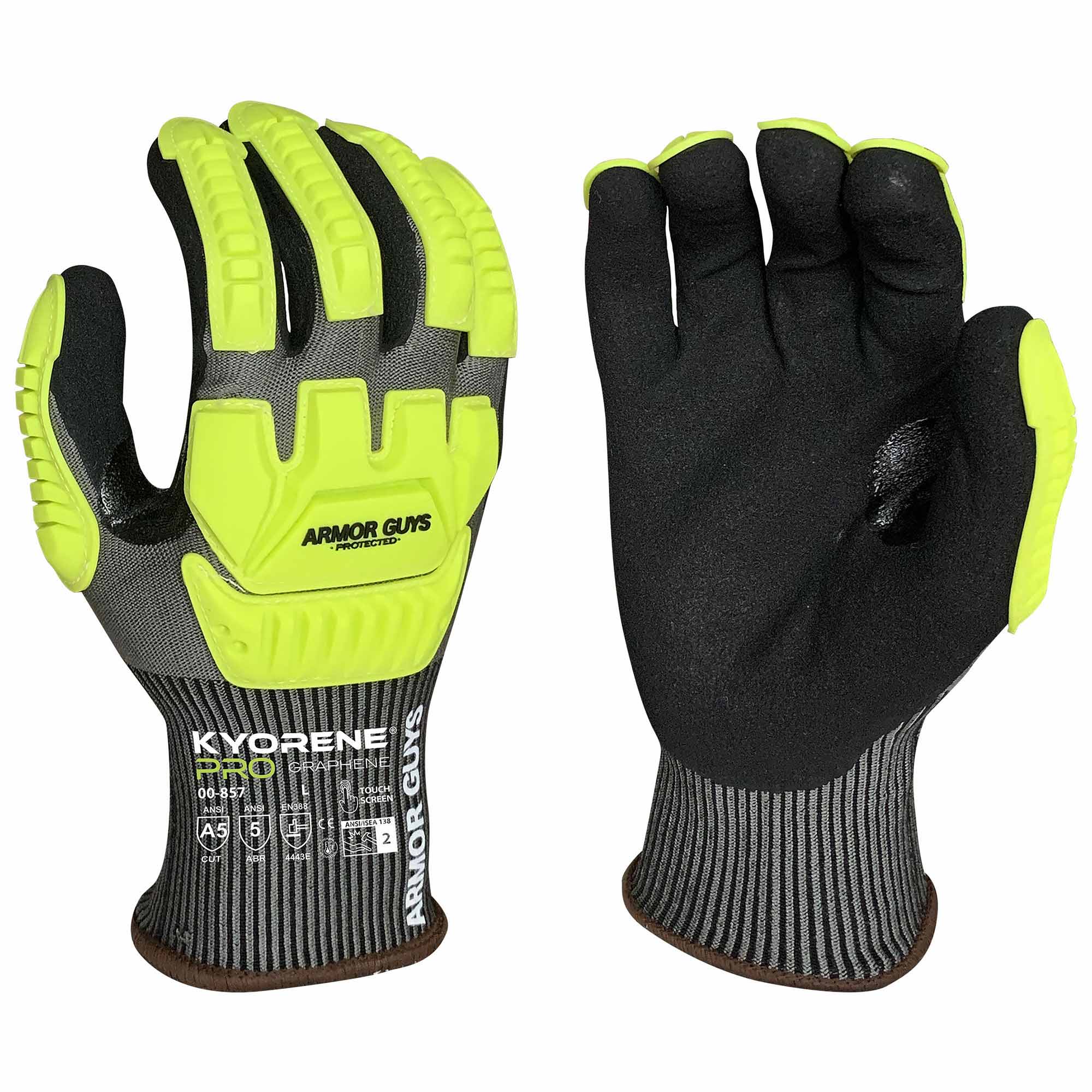 Armor Guys 00-857 Kyorene Pro A5 HCT MicroFoam Nitrile Coated Gloves from Columbia Safety