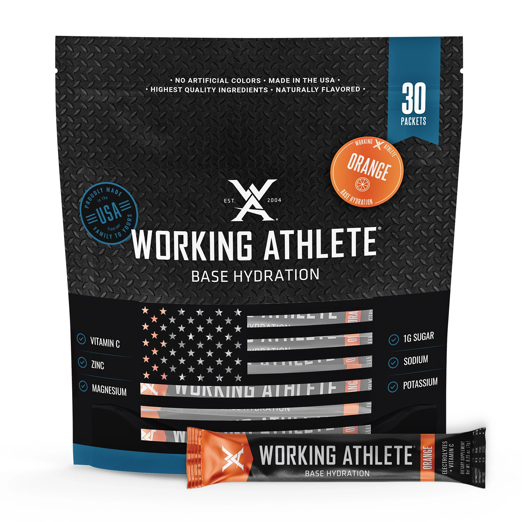 Working Athlete Base Hydration Packets from Columbia Safety