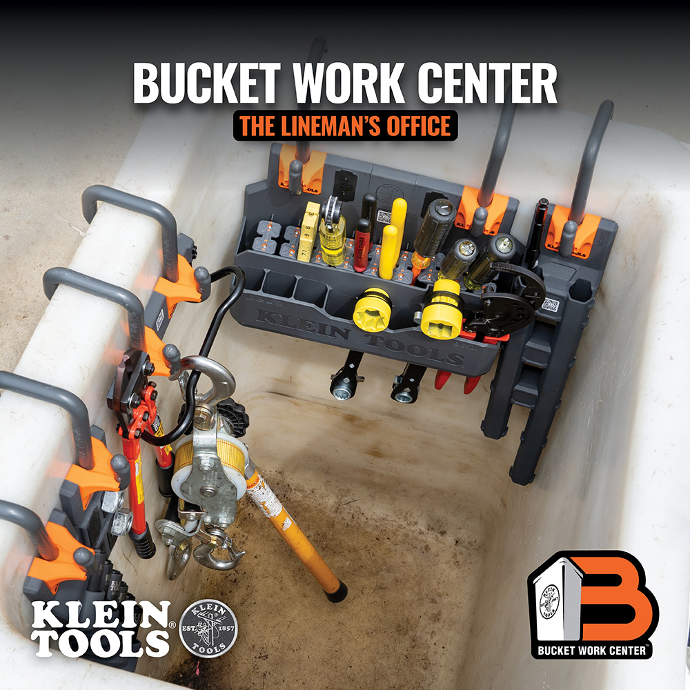 Klein Tools Hard Tool Storage Module for Klein Bucket Work Center from Columbia Safety