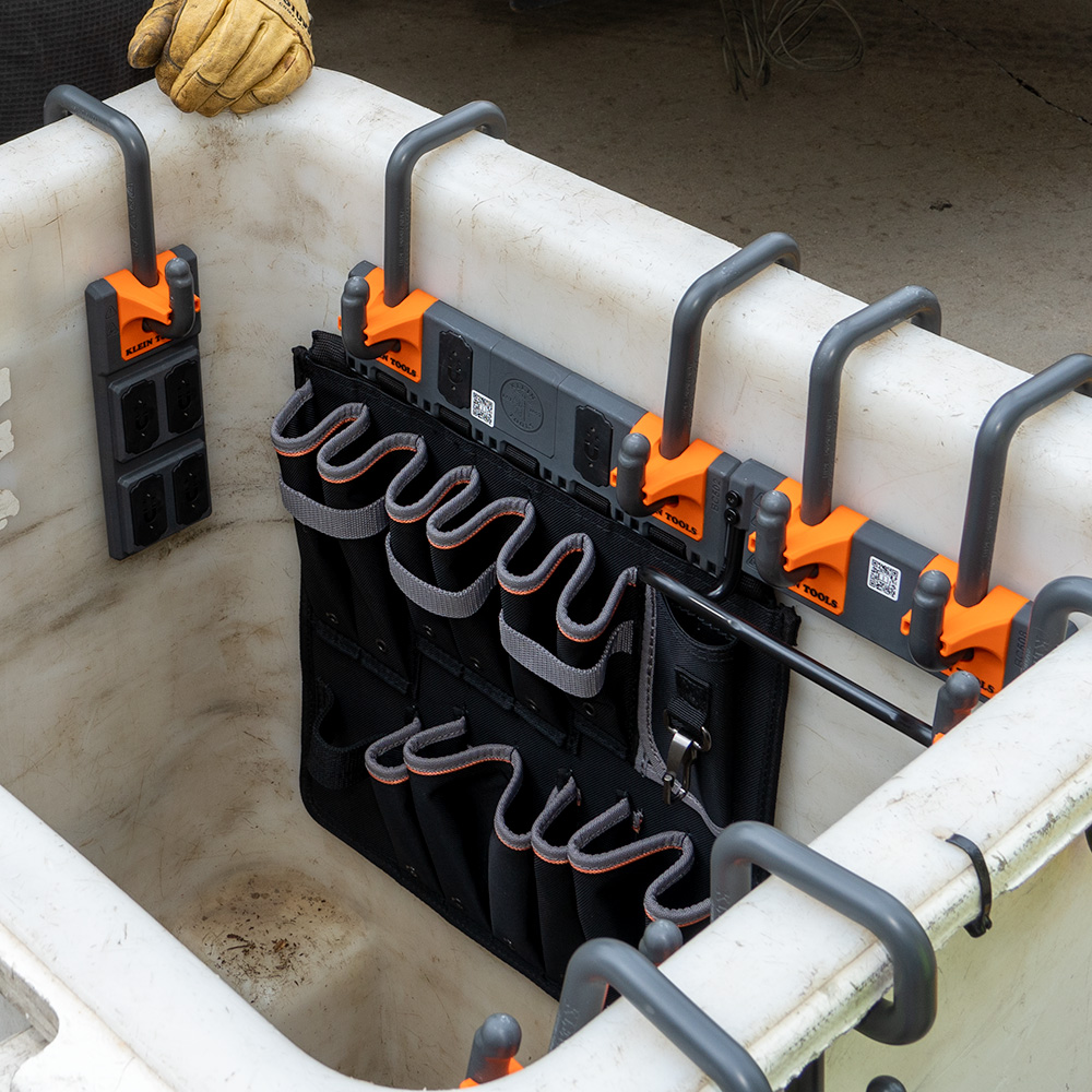 Klein Tools BC504C Magnetic Tool Storage S Hook Module for Klein Bucket Work Center from Columbia Safety