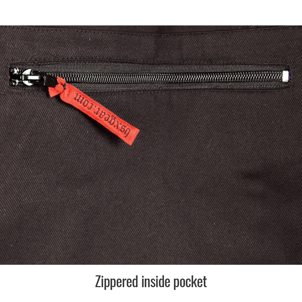 Black Stallion BX9C BSX Contoured FR Cotton Welding Jacket, Black with Red Flames from Columbia Safety