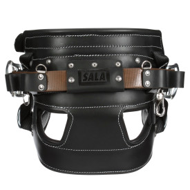 3M DBI-SALA 4D Lineman Tongue Buckle Positioning/Fall Restrict Belt 1000882, Leather, Seat, Black, D24 from Columbia Safety