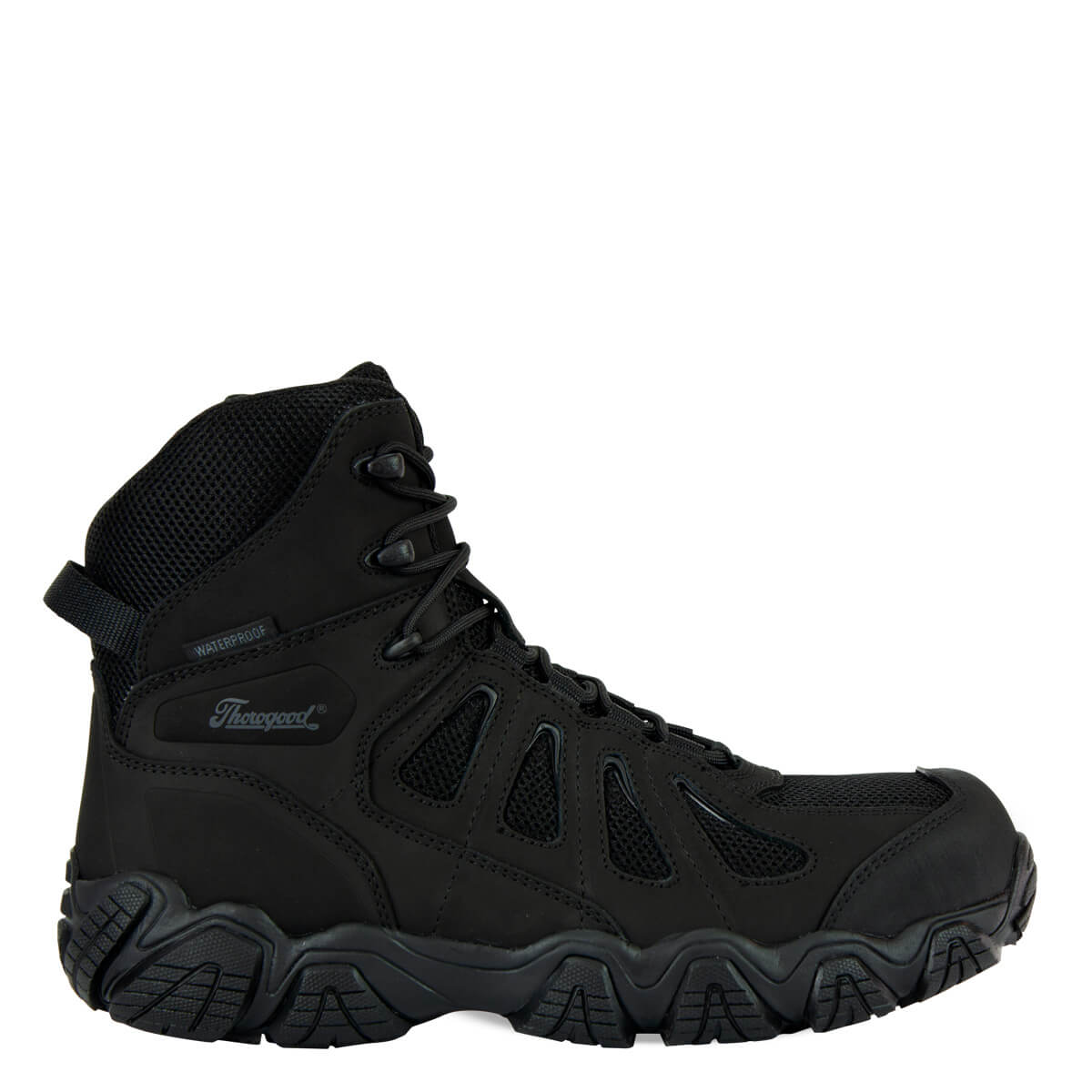 Thorogood Crosstrex Series Side Zip BBP Waterproof 6 Inch Hikers from Columbia Safety