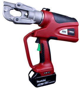Burndy PAT600L5 6-Ton Battery Actuated Crimp Tool from Columbia Safety