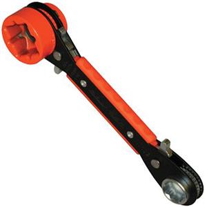Lowell 100TDE Dual End Lineman's Wrench from Columbia Safety