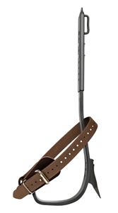 Buckingham Titanium Pole Climbers W/GRiP Technology- TBG94089A from Columbia Safety