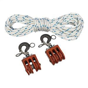 Chance Double and Triple Blocks with 150' Rope  from Columbia Safety