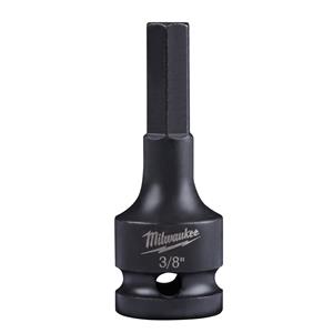 Milwaukee Lineman's Hex Bit Socket- 3/8" Hex x 1/2" Square Drive- 49-66-5142 from Columbia Safety