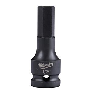 Milwaukee Lineman's Hex Bit Socket- 1/2" Hex x 1/2" Square Drive- 49-66-5144 from Columbia Safety