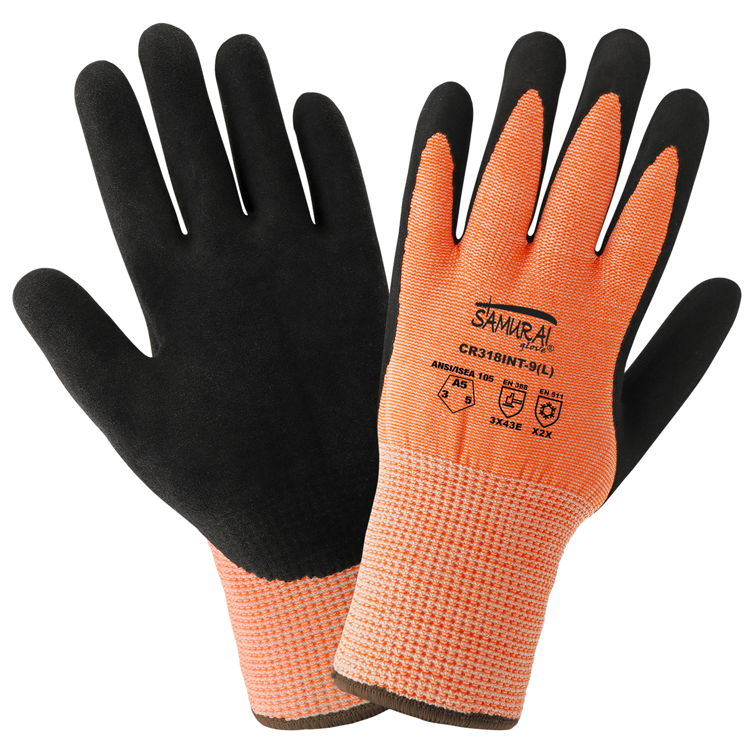 Global Glove Samurai Glove High-Visibility Cut Resistant Gloves from Columbia Safety