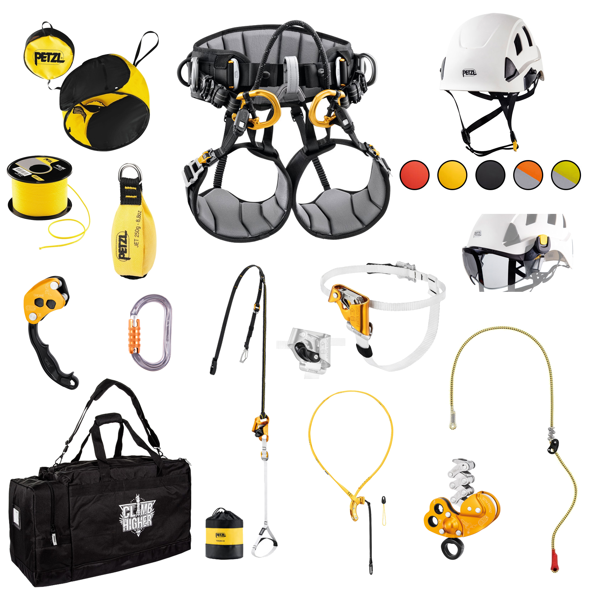 GME x Petzl SRS (Stationary Rope System) Tree Care Technician Kit from Columbia Safety