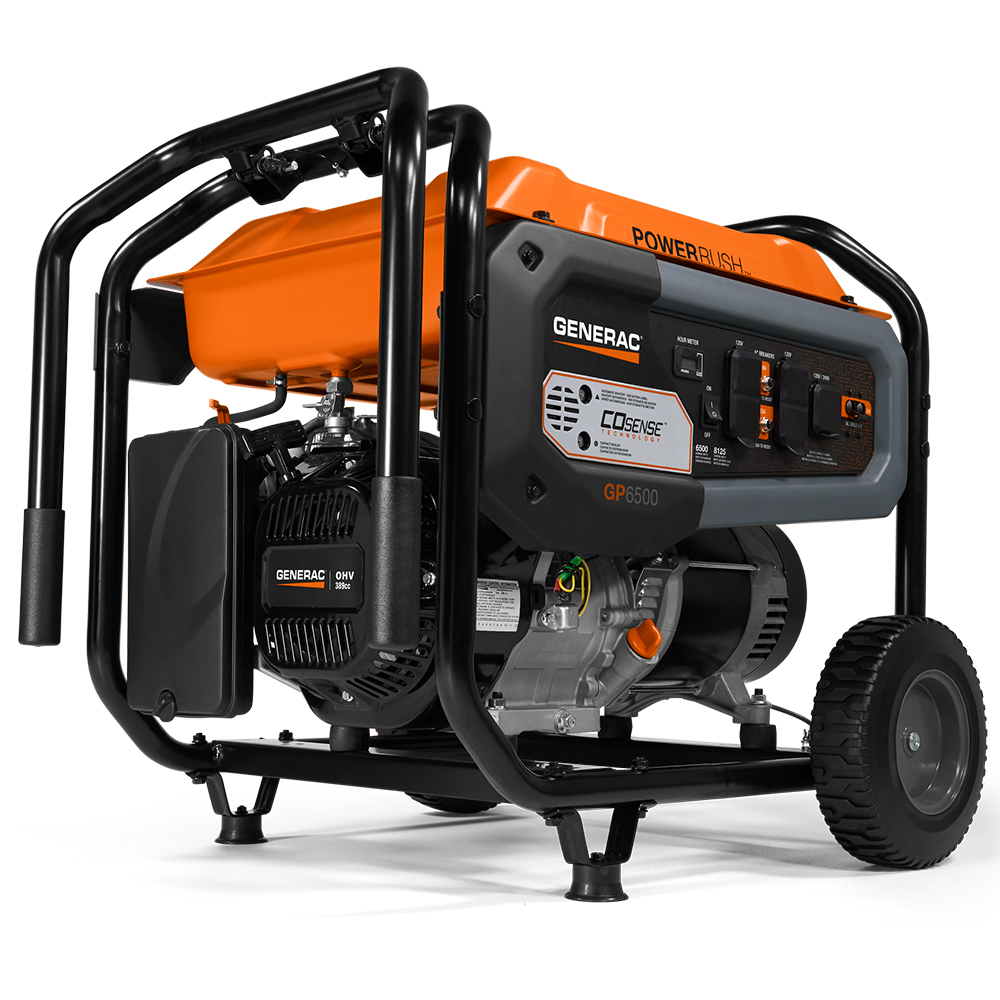 Generac GP Series 6500 Cosense Portable Generator from Columbia Safety