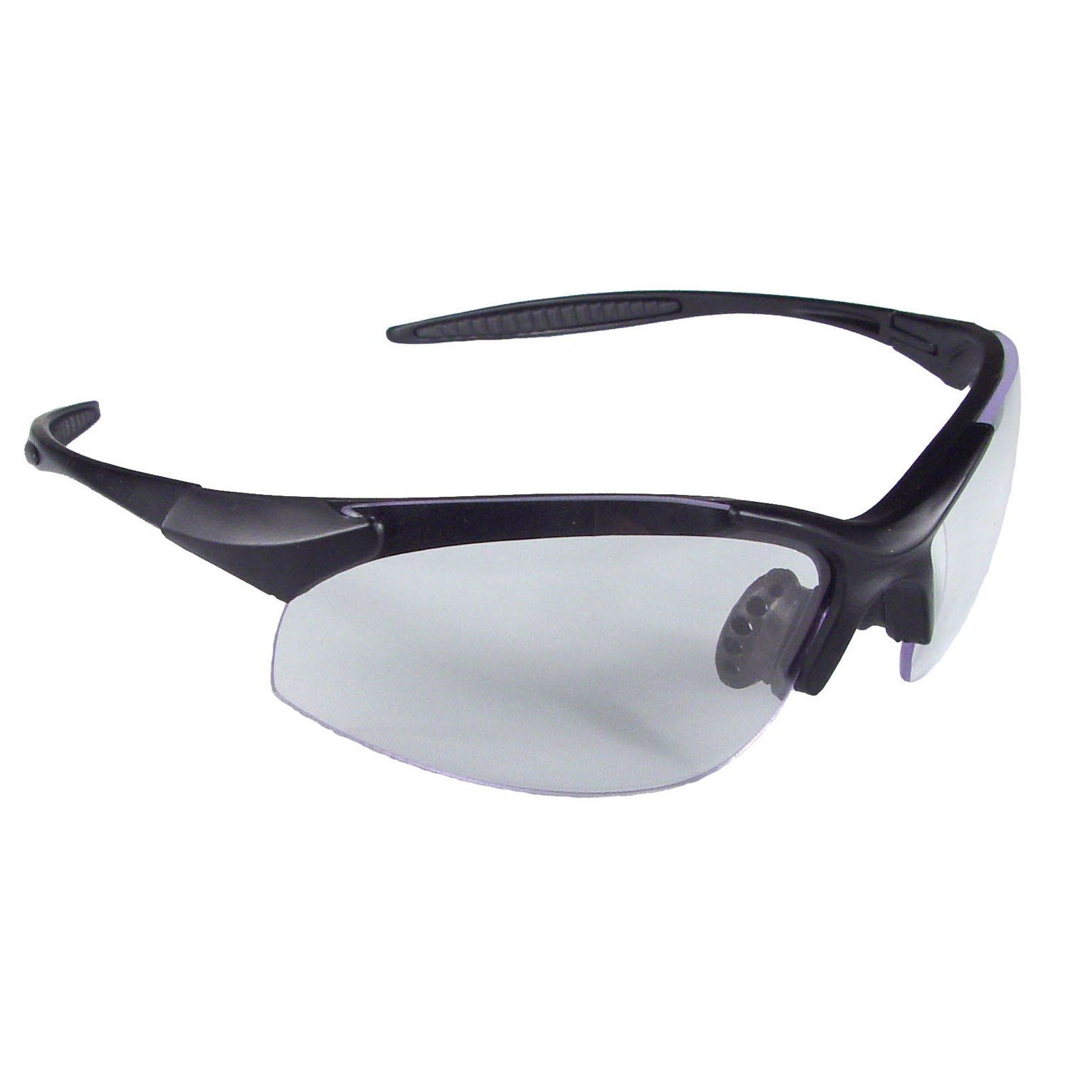 Radians Rad-Infinity Safety Glasses with Black Frame and Clear Lens from Columbia Safety