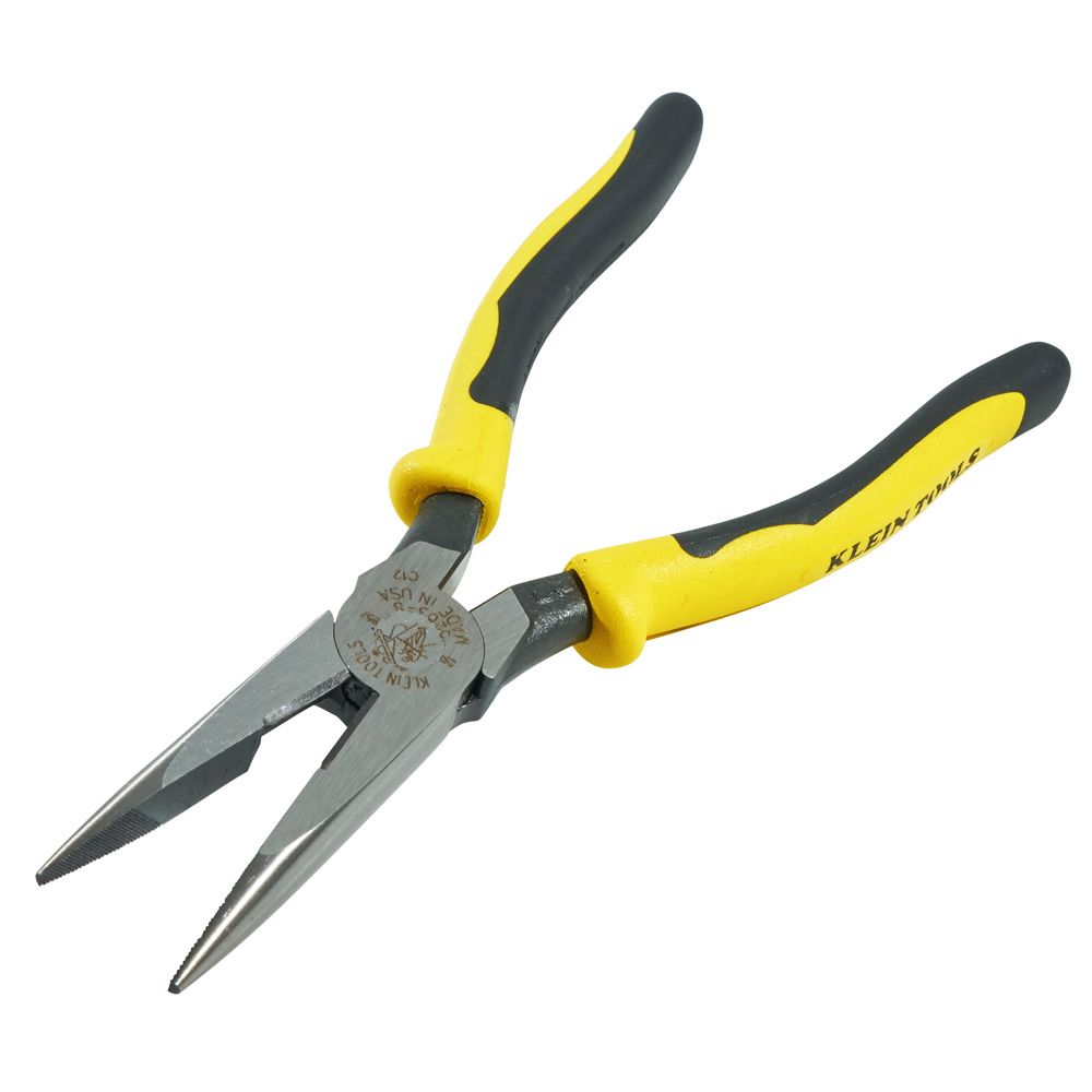 Klein Tools J203-8 Journeyman Heavy-Duty Long-Nose Pliers from Columbia Safety
