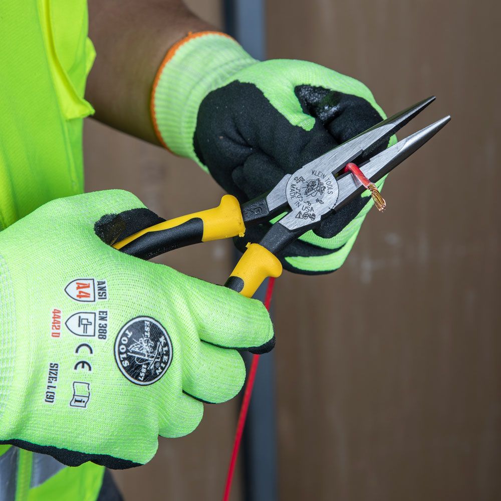 Klein Tools J203-8 Journeyman Heavy-Duty Long-Nose Pliers from Columbia Safety