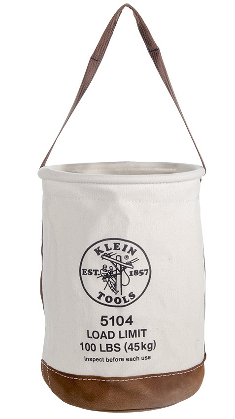 5104 Klein Leather-Bottom Bucket from Columbia Safety